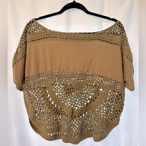 Double zero crochet shirt size M